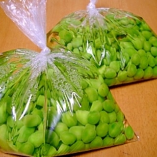 豆ご飯用☆グリーンピースの冷凍